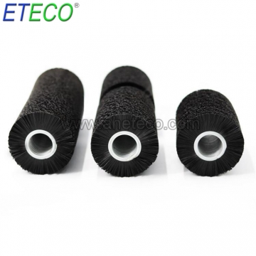Black Nylon Coiled Brush for Clean and Polish